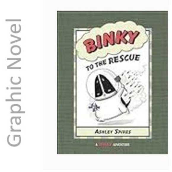 3/$13 Binky to the Rescue by Ashley Spires 2010 softcover graphic novel - Picture 1 of 4